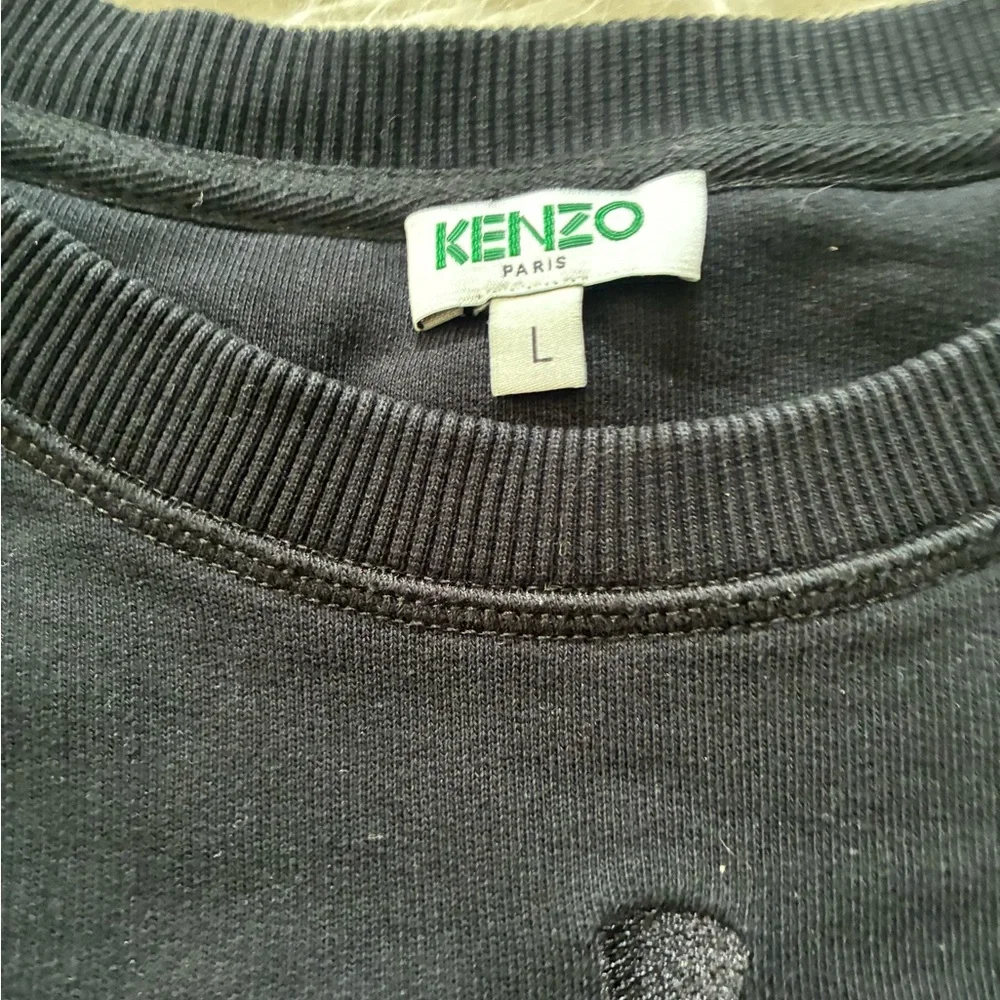 Kenzo Charcoal Sweatshirt with EYE Design - Picture 4 of 7